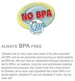 BPA free sealants!